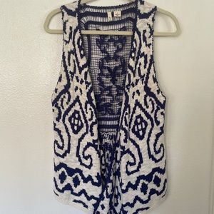 Anthropologie Knit Vest